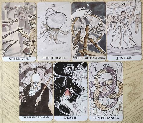 The mystical witch tarot